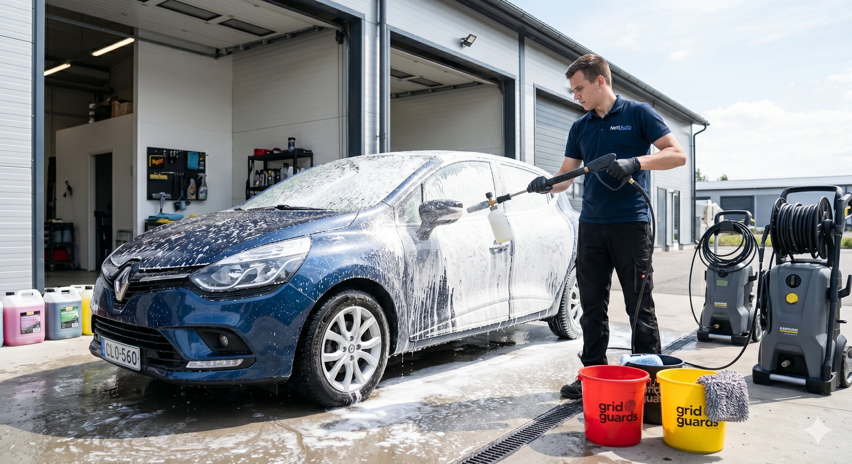 Lavage extérieur citadine